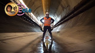 🚇 A lintérieur dun tunnelier sous Paris  Le tunnel du chantier Eole RER E  MB [upl. by Ot]