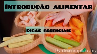 INTRODUÇÃO ALIMENTAR Como alimentar seu bebê dicas maternidae introducaoalimentar [upl. by Reisfield]