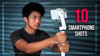 10 SMARTPHONE GIMBAL SHOTS in 5 Minutes  Zhiyun Smooth XS [upl. by Vinson601]