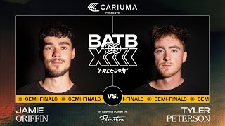 BATB 13 Jamie Griffin Vs Tyler Peterson  Semifinals  Presented By Cariuma [upl. by Suirad913]