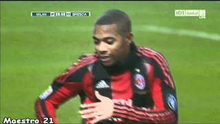 Robinho vs Brescia  04122010 [upl. by Blanche56]