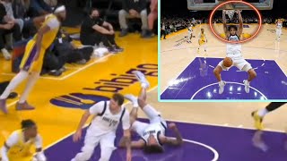 Watch 🔴 Mavs Dereck Lively II Injury video vs Lakers  Derek Lively scary fall worrisome injury [upl. by Leela924]