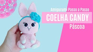 Coelhinha em Amigurumi  Passo a Passo  Parte 2 [upl. by Ecissej]