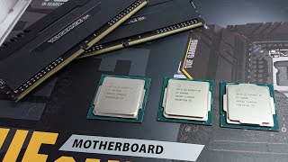 i7 10700k vs i5 10600k vs i5 10500 RTX2070Super [upl. by Atela]