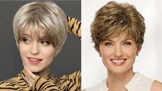 100  SHORT HAIR CUTS AND HAIR COLOR IDEAS FOR LADIES 2024 [upl. by Adnirod]