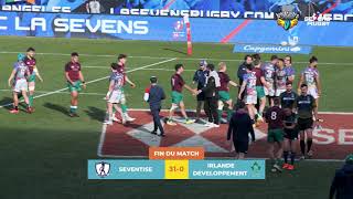 Finale Élite LA Sevens Invitational  Seventise vs Irlande Développement [upl. by Eon]