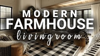 Modern Farmhouse Magic JawDropping Living Room Designs You Need to See [upl. by Htyderem]