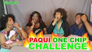 Paqui One Chip Challenge  GloZell [upl. by Bettencourt]