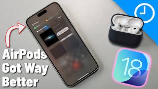 iOS 18 Just Made Your AirPods WAY Better  Heres How [upl. by Skillern]