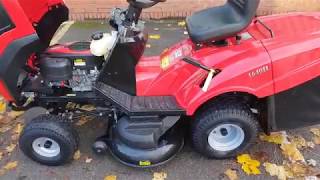 Mountfield 1640H garden tractor video [upl. by Kristie478]