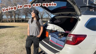 Moving Back Into My SUV  UPDATED NO BUILD SUV CAMPER TOUR [upl. by Adnorehs]