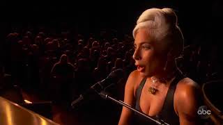 Lady Gaga and Bradley Cooper singing Shallows Oscar 2019 [upl. by Yrolam]