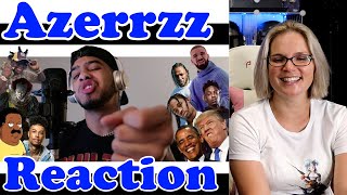 Teacher and Coach Reaction to Azerrz Hit Rap Songs in Voice Impressions [upl. by Urbannai]