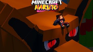 Controlling NINETAILS using Mangekyo Sharingan in Naruto Minecraft [upl. by Almira]