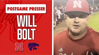 Head coach Will Bolt talks 80 win over KState and no hitter I Nebraska Baseball I GBR [upl. by Koziarz]