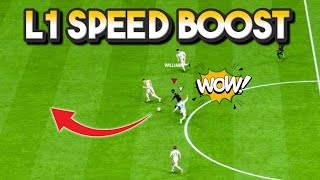 You MUST Learn this BROKEN L1 SPEED BOOST  FC 25 Ultimate Team [upl. by Woodie]