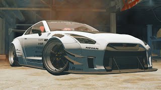 NFS MW  Cinematics  2017 Nissan GTR R35 libertywalk  Ultimate Graphics  4Kᵁᴴᴰ60ᶠᵖˢ [upl. by Bocaj]