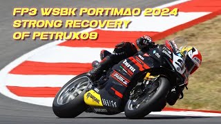 Fp3 wsbk portimao 2024 Petrucci petrux09 In best performance domination [upl. by Ambrogino]