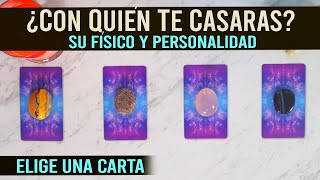 ¿CON QUIÉN TE CASARÁS Esta persona llegará a tu vida  Tarot interactivo 🔮✨ [upl. by Mattie751]