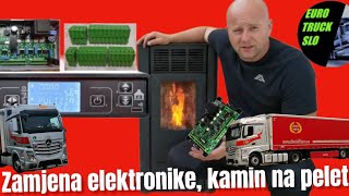 PEČ NA PELET  zamjena elektronike kupnja pokvarenog kamina [upl. by Okimuk716]