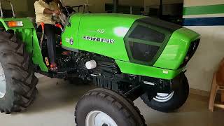 DEUTZFAHR Agrolux 50 trcktor 50hp 4wd deutz fahr agrolux 50 turbo pro [upl. by Neelhtac]