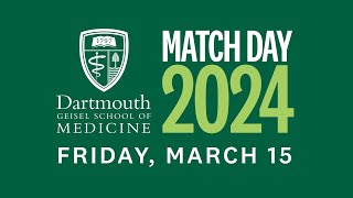 Match Day 2024  Geisel School of Medicine at Dartmouth [upl. by Galan]