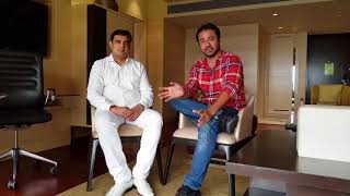 Actor Vishal O Sharma with Astrologer Pt Pawan Kaushik [upl. by Gilbertine]