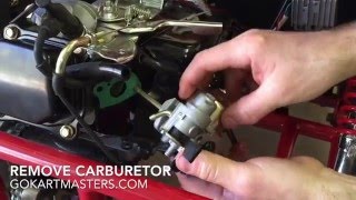 TrailMaster Mid  Replace Carburetor  GoKartMasterscom [upl. by Rhea]