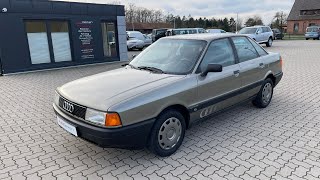 Audi 80 18 S TÜV NEU HKennzeichen [upl. by Yekcim41]