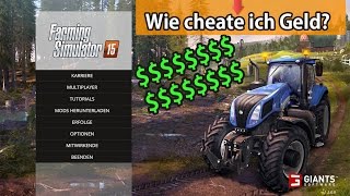 Wie cheate ich mir Geld Landwirtschaft Simulator 15  Tutorial 2 ★ Deutsch [upl. by Ainot609]