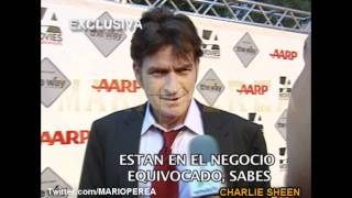 CHARLIE SHEEN  SE DISCULPA A EL SALVADOR [upl. by Fryd]