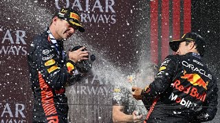 Max Verstappen wins seventh race in a row at Hungarian Grand Prix [upl. by Maurer]