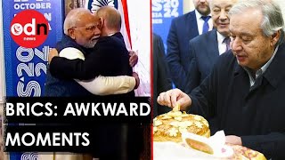 Awkward Moments You Missed from the BRICS Summit 2024 [upl. by Marilee643]