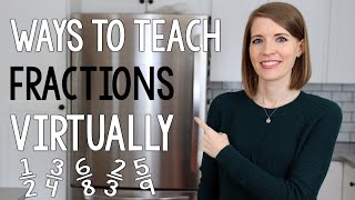 Ways to Teach Fractions Virtually  activities digital math manipulatives online fraction games [upl. by Uriah]