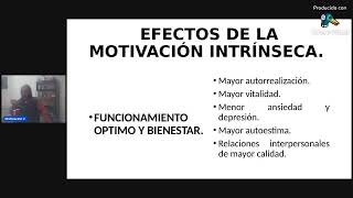 MOTIVACION INTRINSECA Y EXTRINSECA [upl. by Purdy]