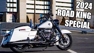 2024 Road King Special  Ride Review [upl. by Alehtse]