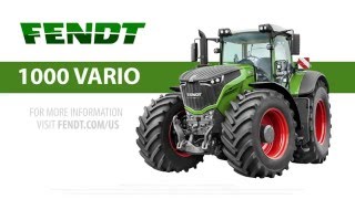 Fendt 1000 Vario  The Worlds Largest Draft Tractor [upl. by Janos389]