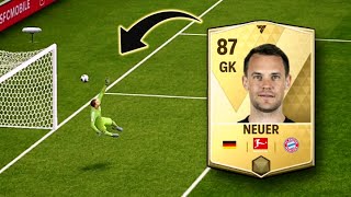 87 MANUEL NEUER S REVIEW  FC MOBILE GAMEPLAY ⚽ [upl. by Terraj]