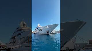 Unveiling Superyacht JAS at the Monaco Yacht Show 🛥️🇲🇨 monaco [upl. by Nidroj]