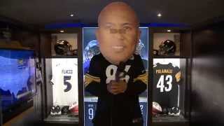 Hines Ward Halloween Surprise HinesHalloween [upl. by Auqinimod]