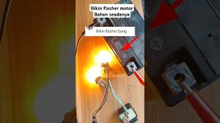 making a motorbike turn signal flasher module short tutorial idea [upl. by Bowden]