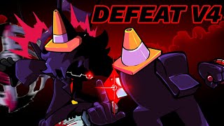 Human Black and Black Sings Defeat V4 [upl. by Judus]