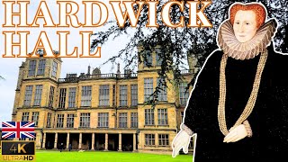 Hardwick Hall amp Old Hall Visual Walking Tour 2024 🇬🇧Bess of Hardwick A spectacular Elizabethan house [upl. by Nelubez]