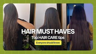 Top HAIR CARE tips How to grow LONG HEALTHY Hair😱💇🏻‍♀️ tips haircare hairgoals  Glosseo 🌿 [upl. by Shiverick]