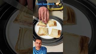 Ham sandwich 🥪 food viral breakfast [upl. by Akiehs]