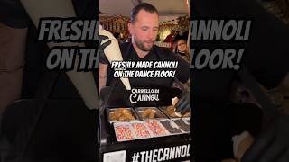 Freshly made cannoli on the dance floor [upl. by Thorin]