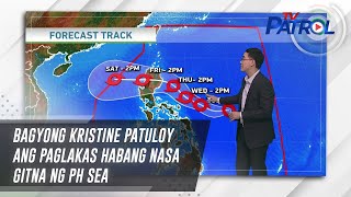 Bagyong Kristine patuloy ang paglakas habang nasa gitna ng PH sea  TV Patrol [upl. by Serdna410]