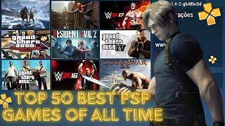 Top 50 BEST HIGH GRAPHICS PSP Games Best PPSSPP Games [upl. by Otter592]