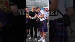 WHY DO SCOTLAND HATE ENGLAND 👀🤣 football soccer england scotland euro2024 shorts [upl. by Grosmark]