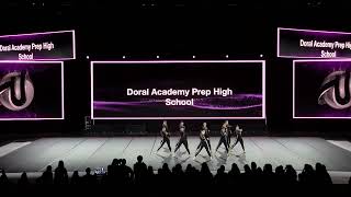 2024 DTU National Championship  DORAL ACADEMY PREP MEDIUM VARSITY JAZZ FINALS [upl. by Kcirdnek828]